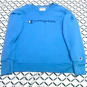 Champion blue sweater